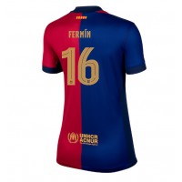 Barcelona Fermin Lopez #16 Fotballklær Hjemmedrakt Dame 2024-25 Kortermet